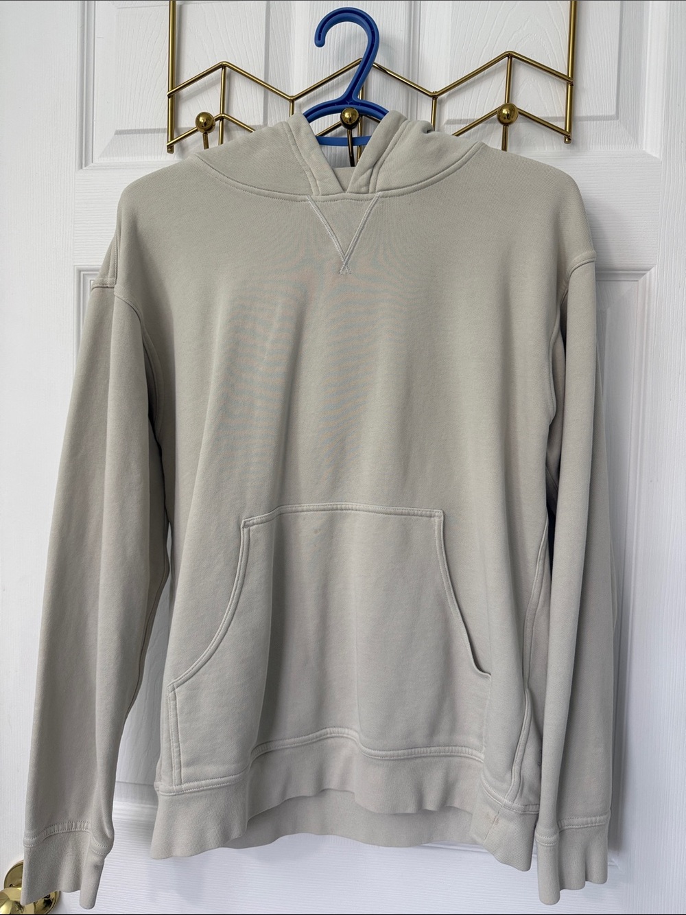 Lululemon All Yours French Terry Hoodie Vapor Cream Size 6